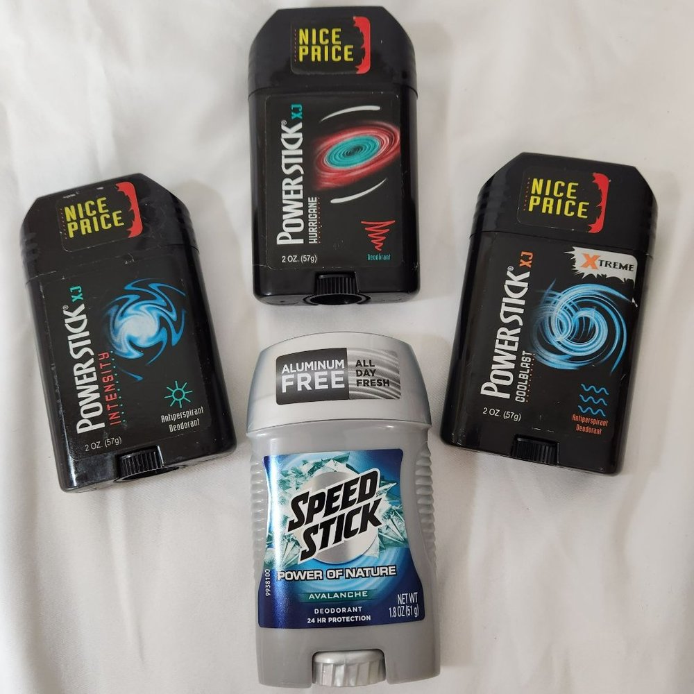 deodorant lot of 4